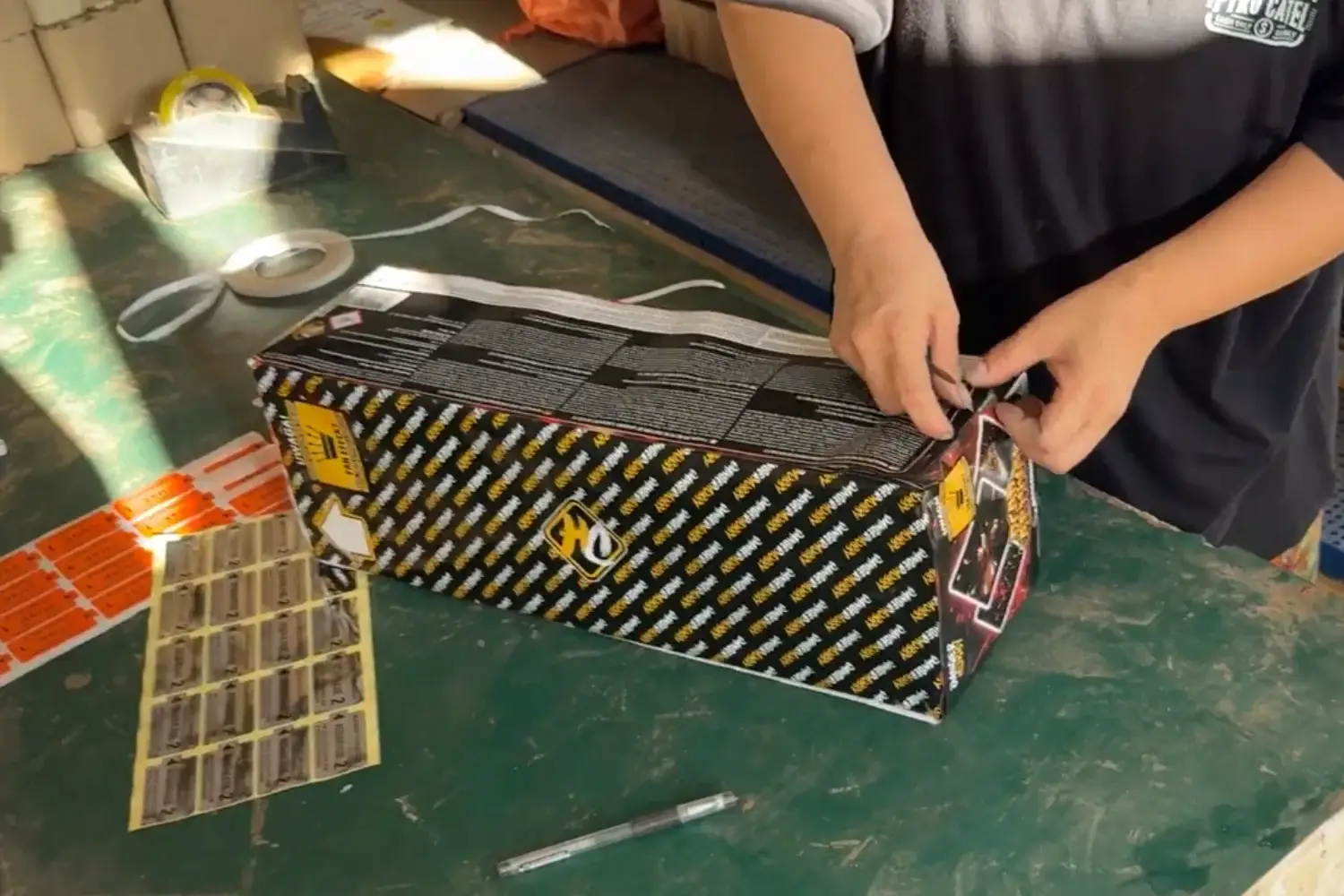 pakowanie produktów danger hobby